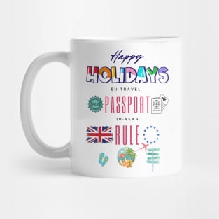 Holidaymakers EU 10-year-passport rule Mug